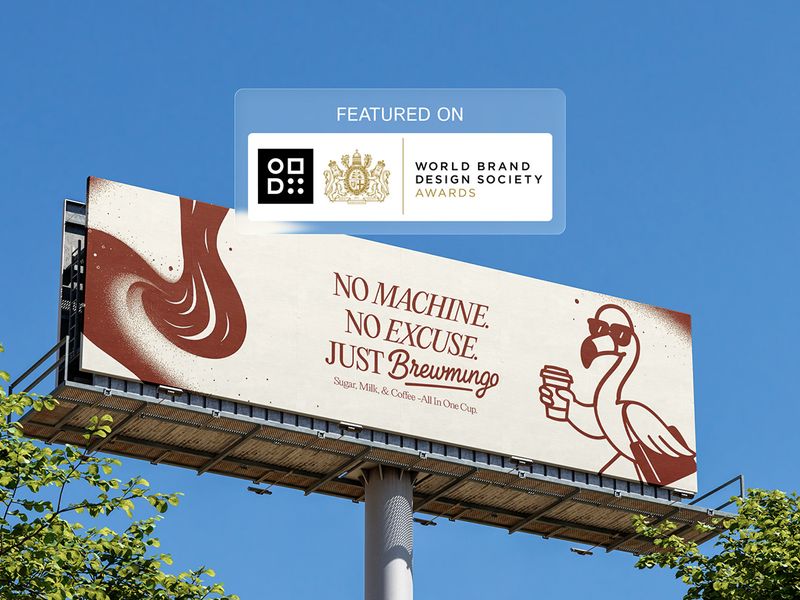 BREWMINGO Instant Coffee Packaging and Illustrations