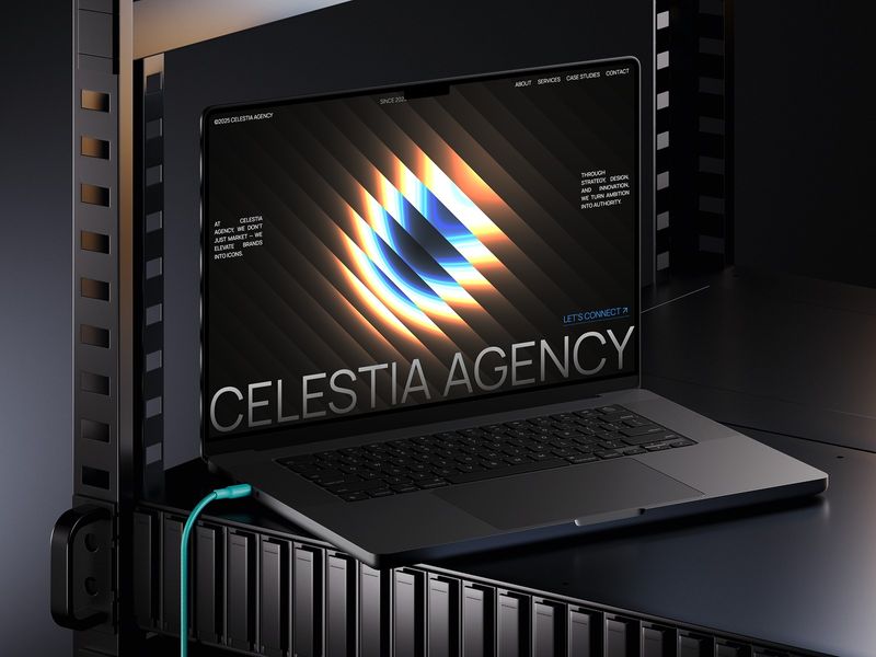 Celestia - A Bold Agency Framer Template