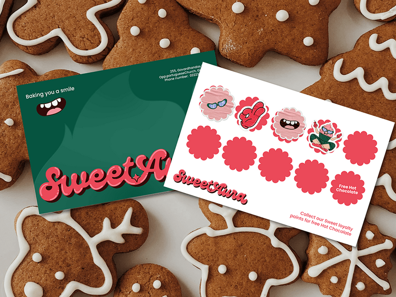 Sweet Aura - Bakery Brand Identity Design
