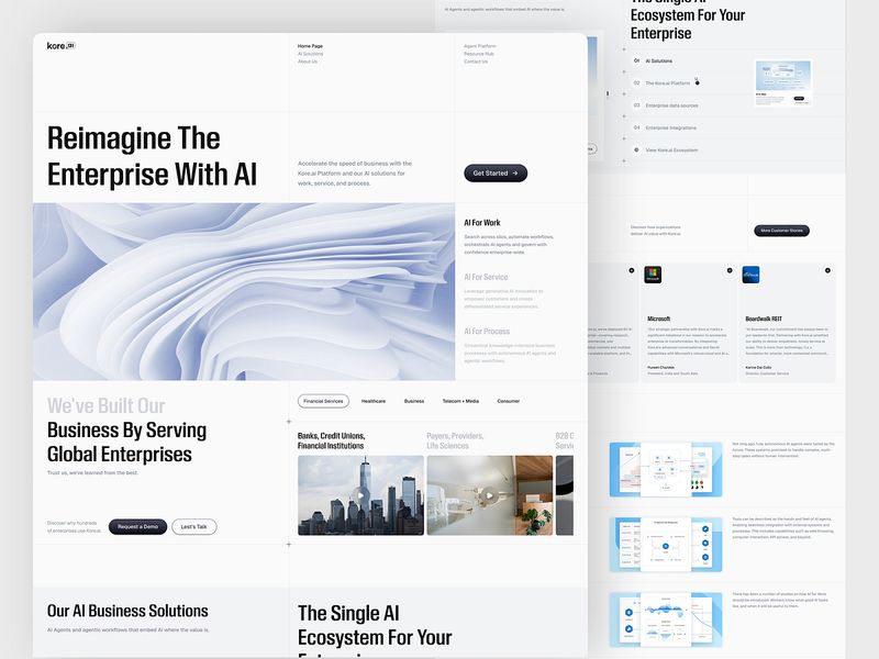 Website Design for AI Agent