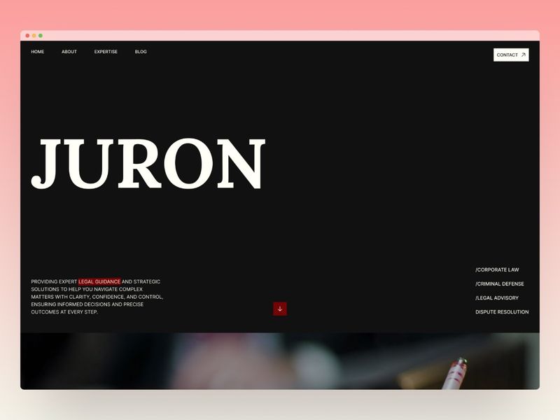 Juron Premium Legal Website Template