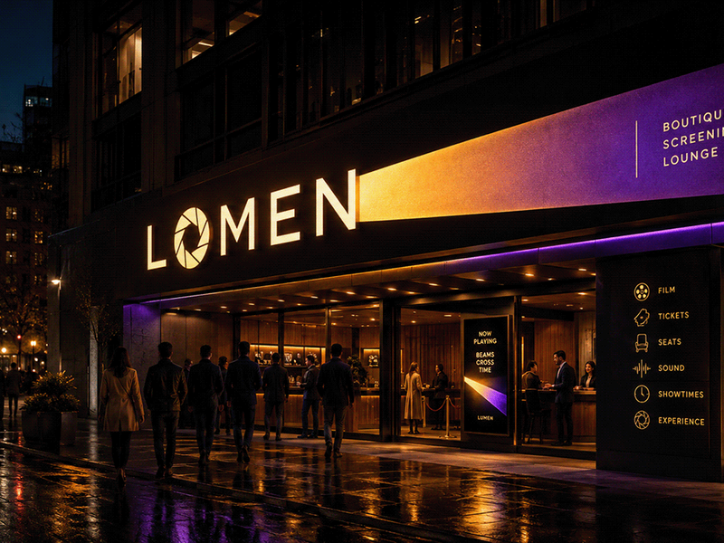LUMEN — Boutique Screening Lounge Brand