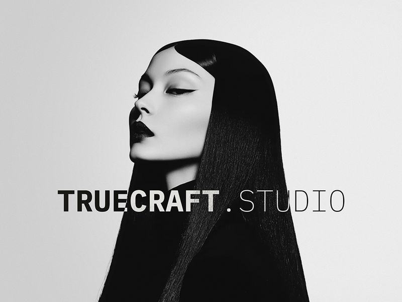 TrueCraft Studio | Minimal Photography Website Design