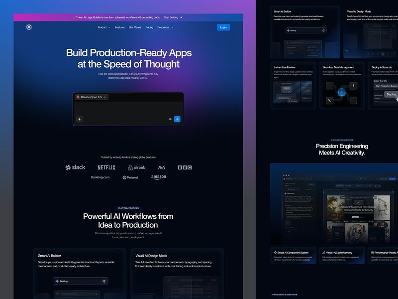 AI App Builder & No-Code Development Platform 🤖⚡