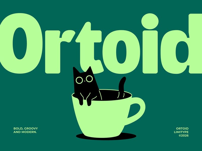 Ortoid - Bold Display Font