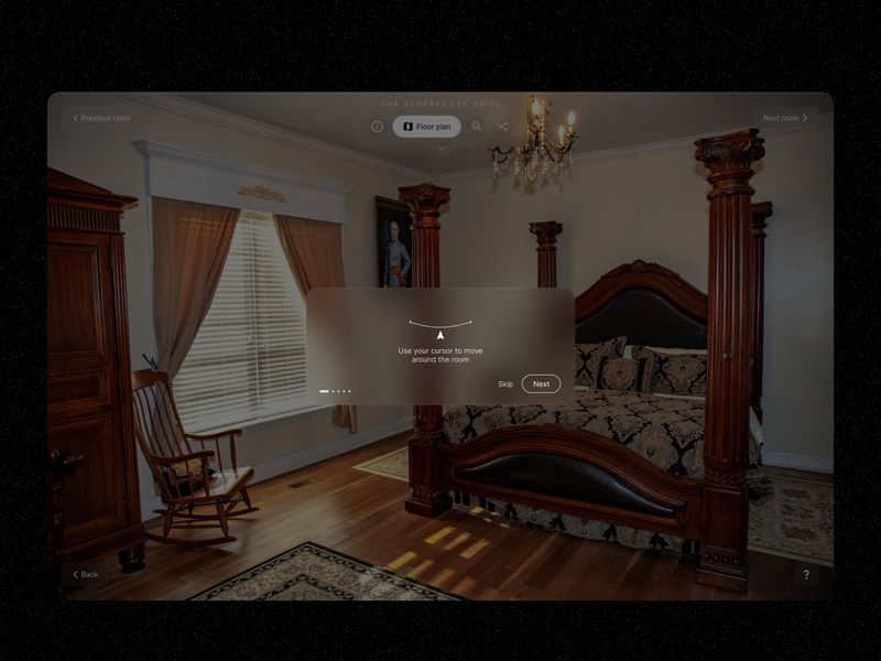 Onboarding Tour Design - Virtual Room Tour