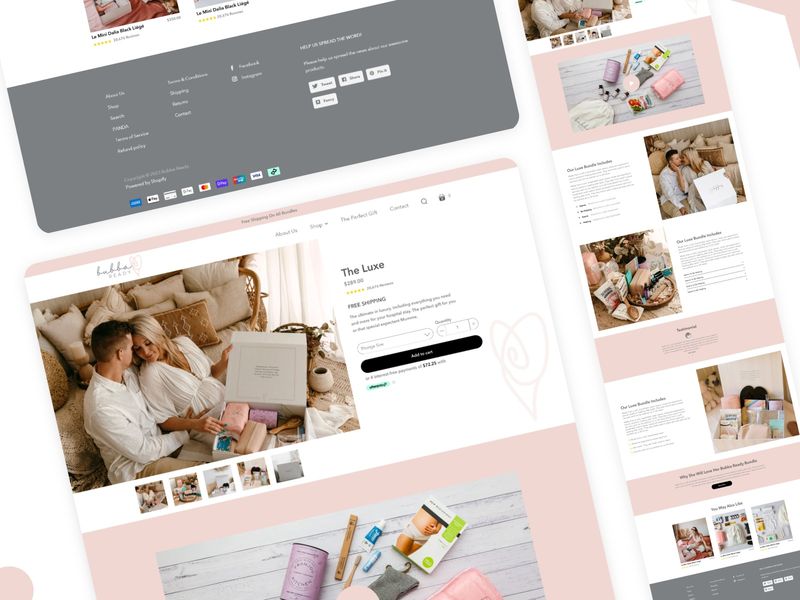 Bubba Ready – Premium E-commerce UI/UX