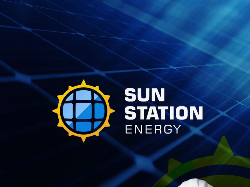 Criação de logomarca e identidade visual para a Sun Station Energy