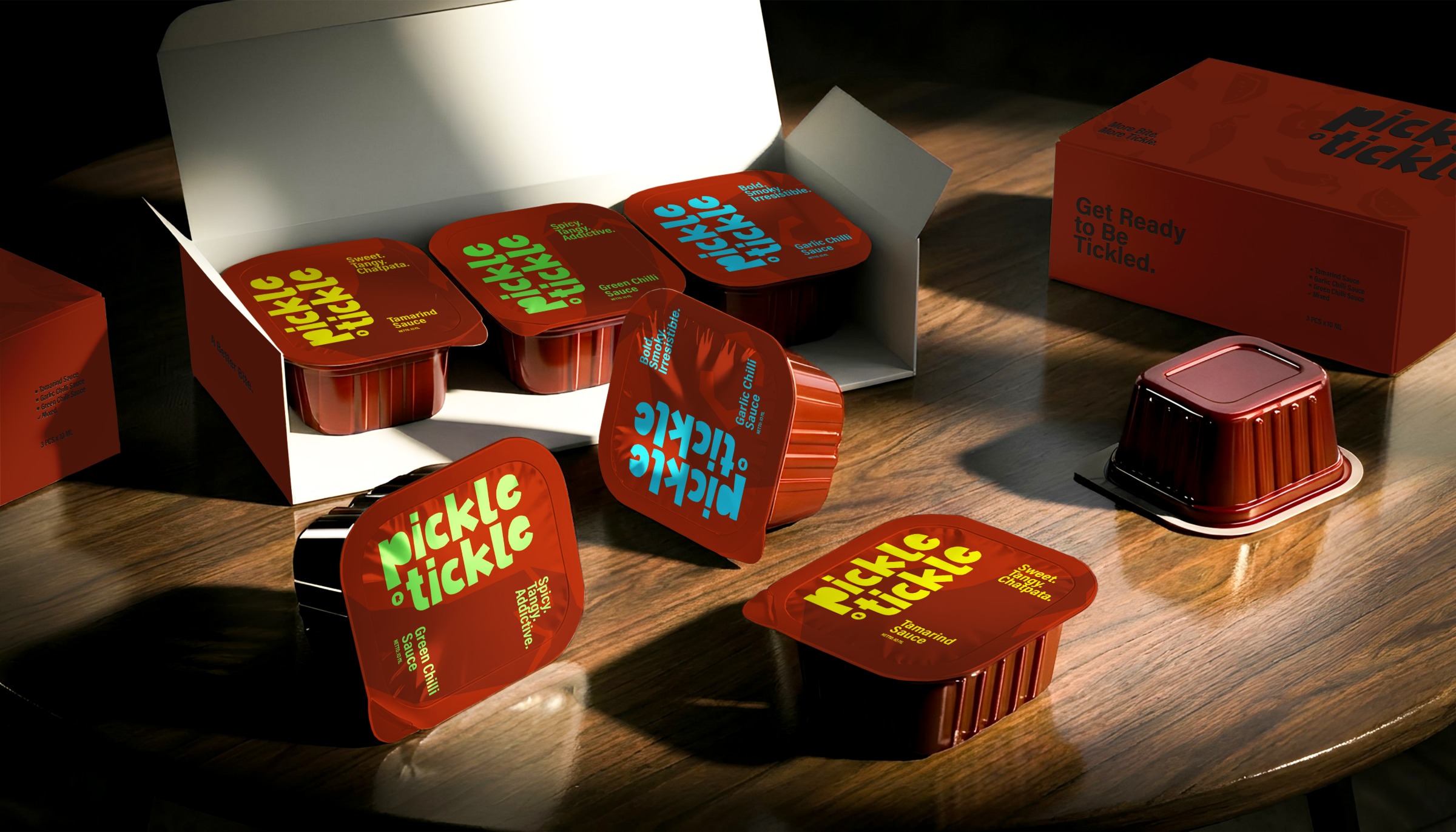 Pickle Tickle — Sauce bold packaging & visual identity Image 5