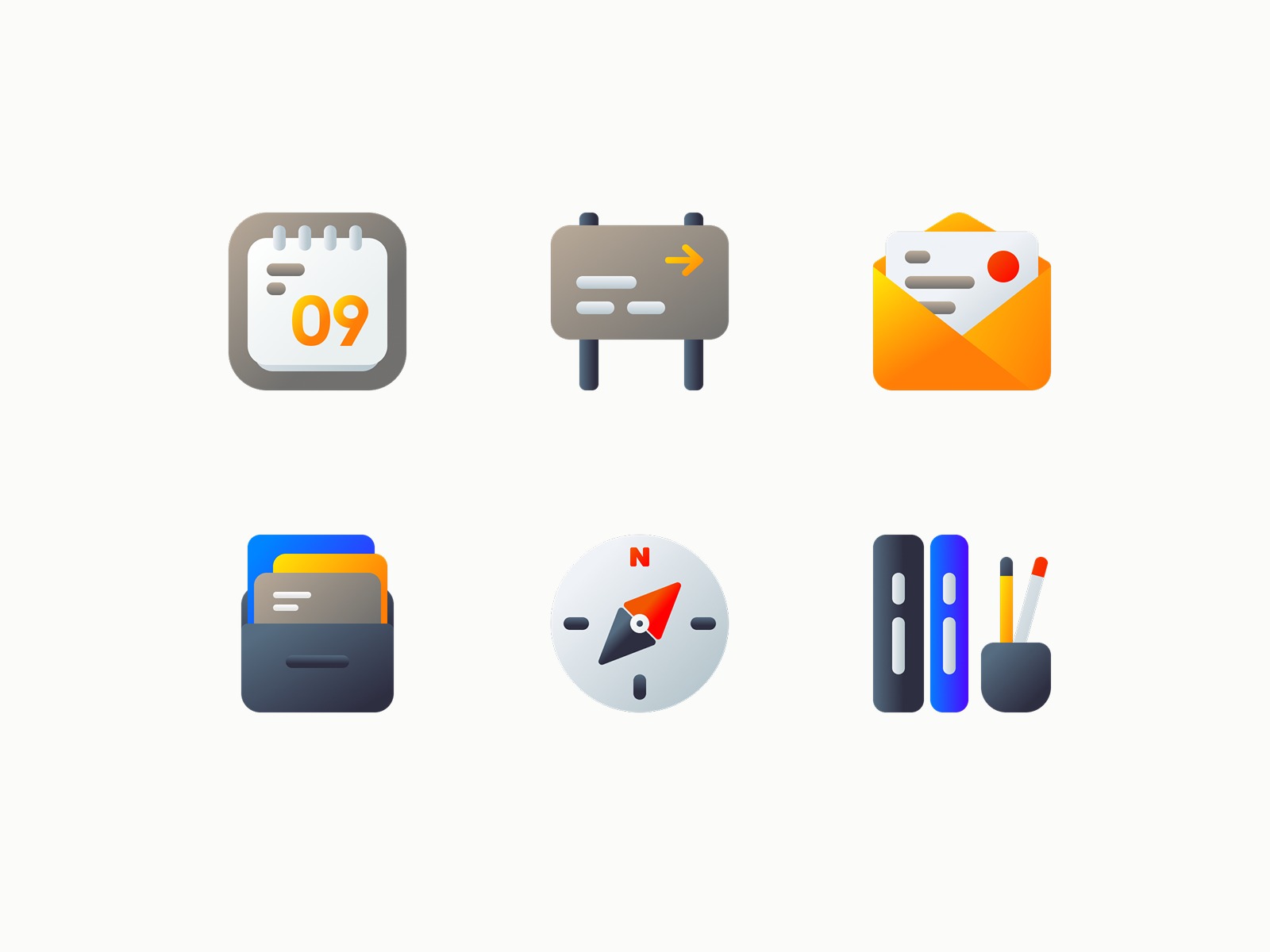 Miscellaneous Gradient Icons Image 0