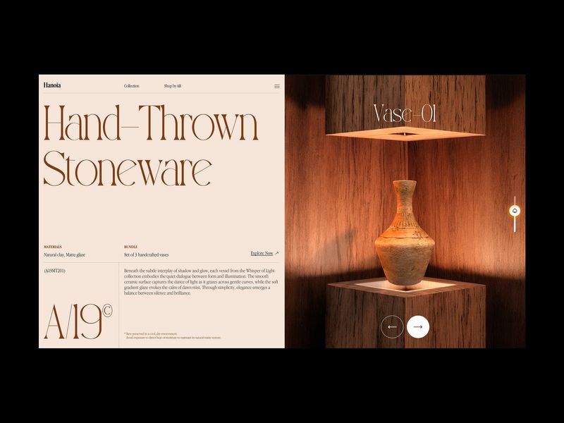 Hand-Thrown Stoneware