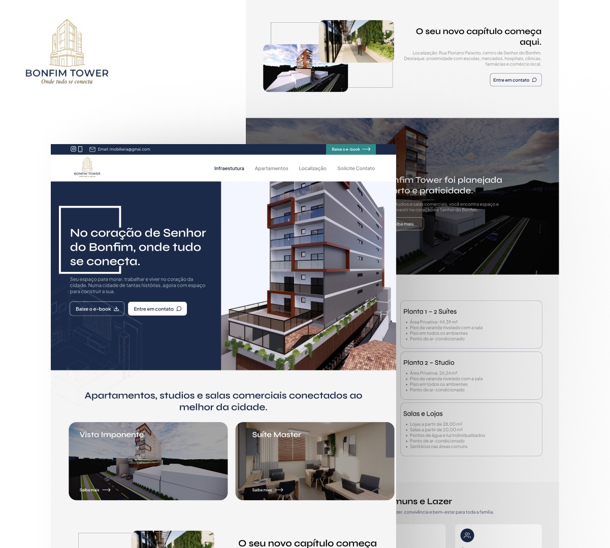 Bonfim Tower | Landing Page