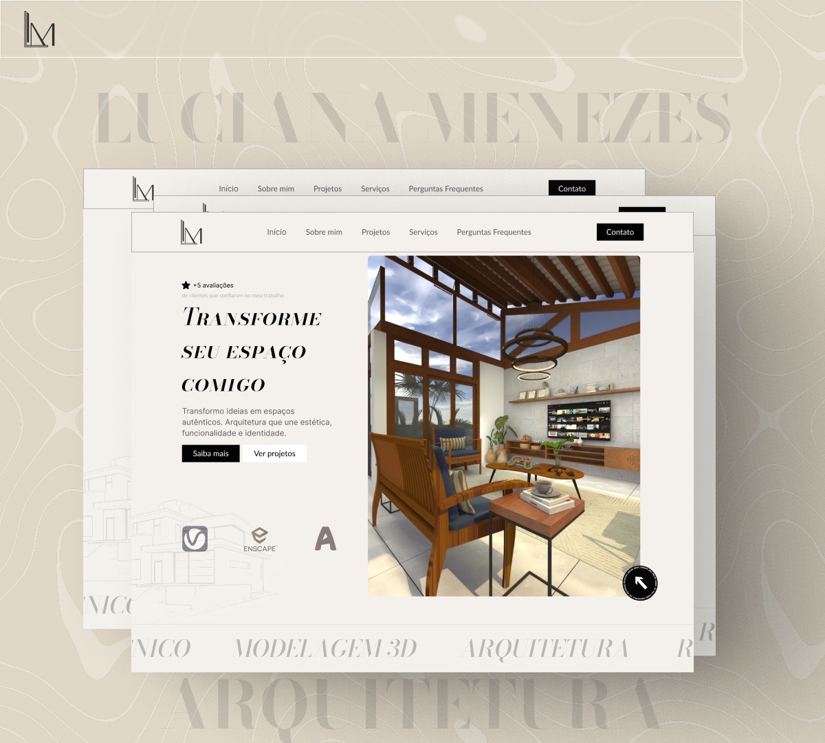 Portfolio Landing Page - Architecture Image 2