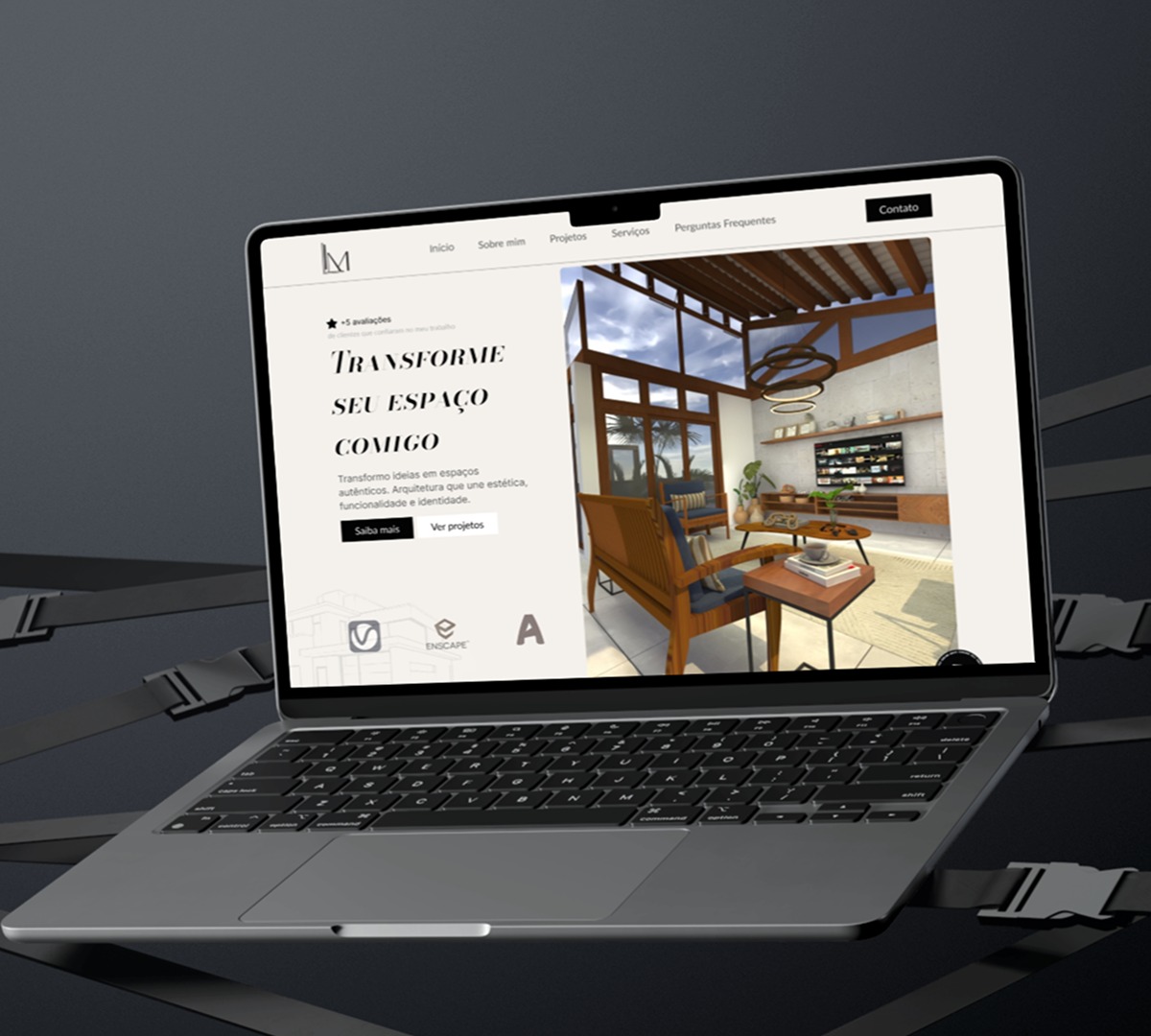 Portfolio Landing Page - Architecture Image 3