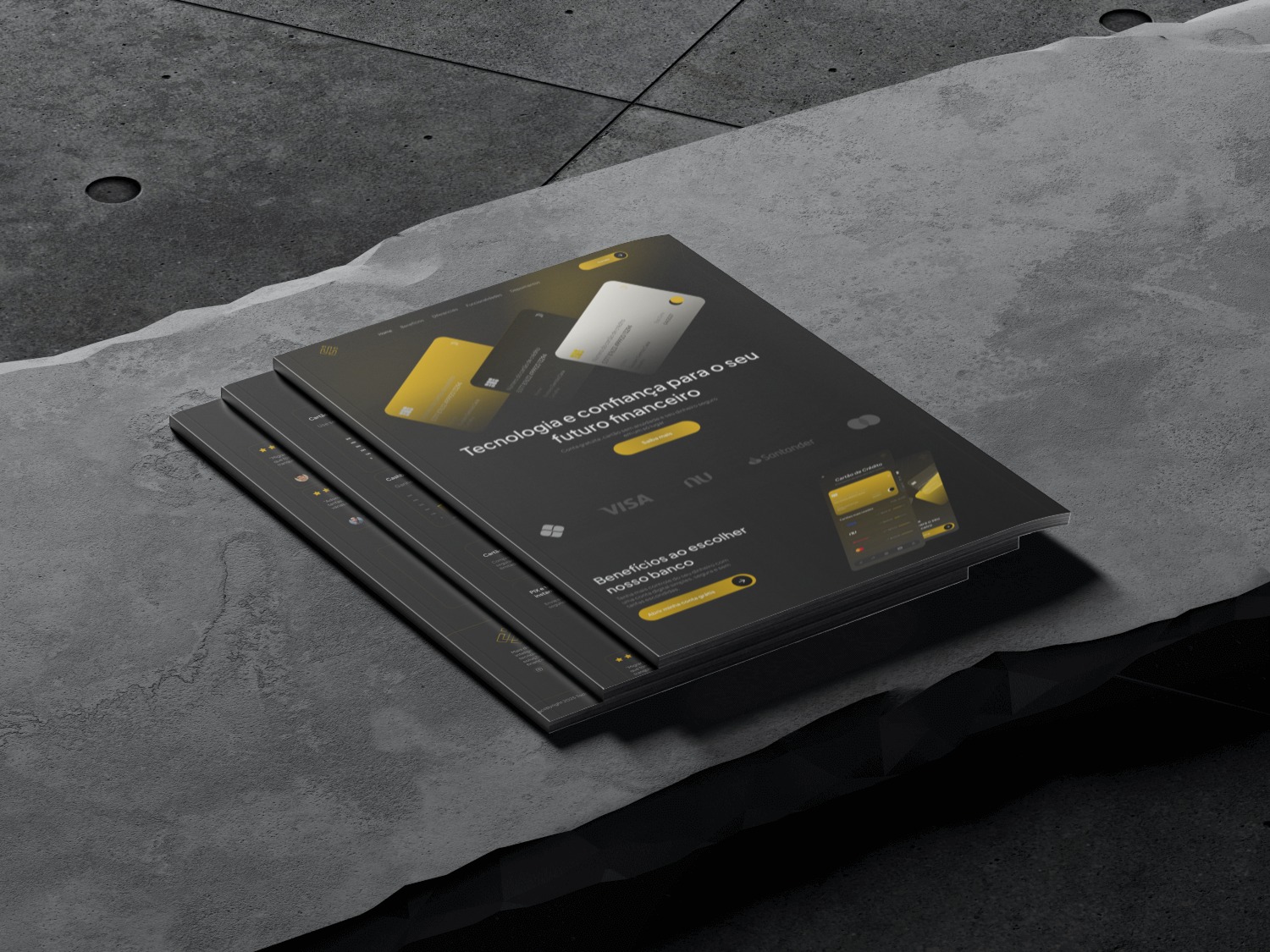 Tech Bank - App Mobile & Landing Page Image 5