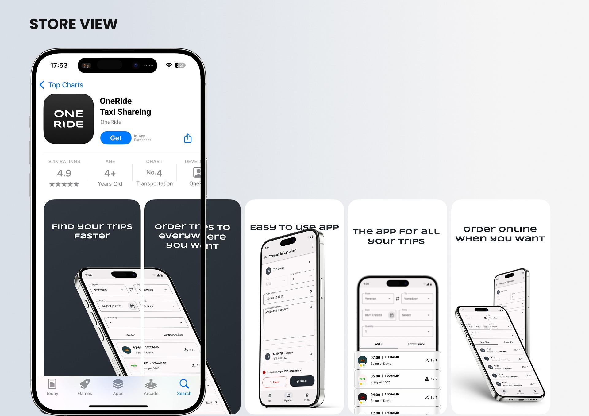 OneRide Application Image 14