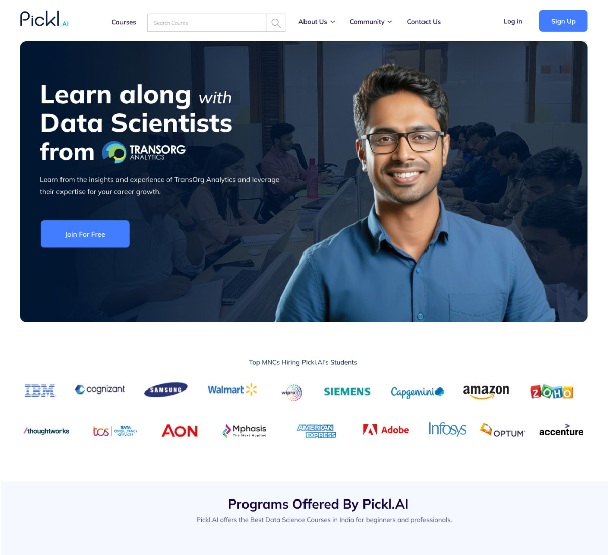 Pickl.AI Data Science Platform — UX Case Study
