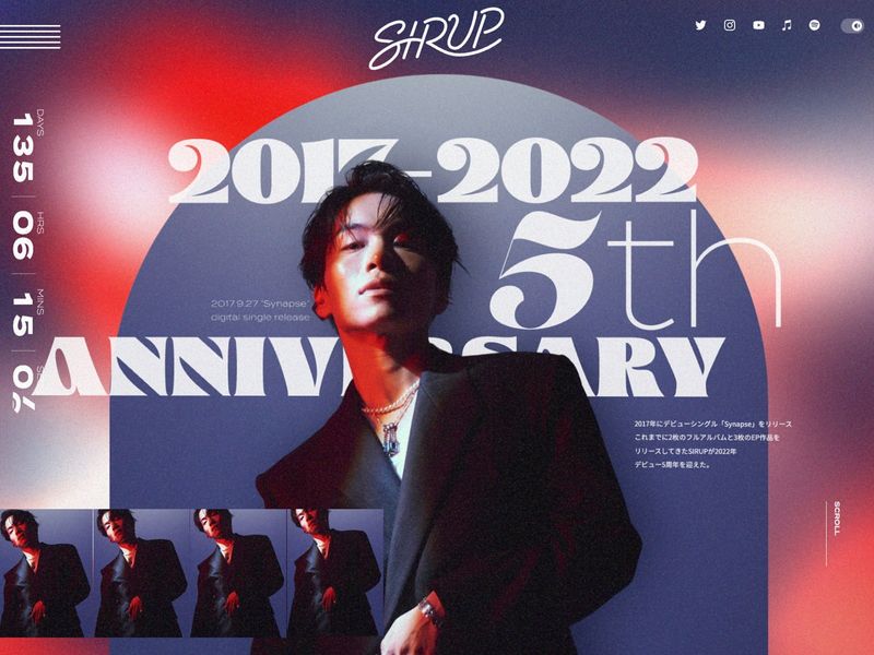 SIRUP 5th Anniversary Special Site