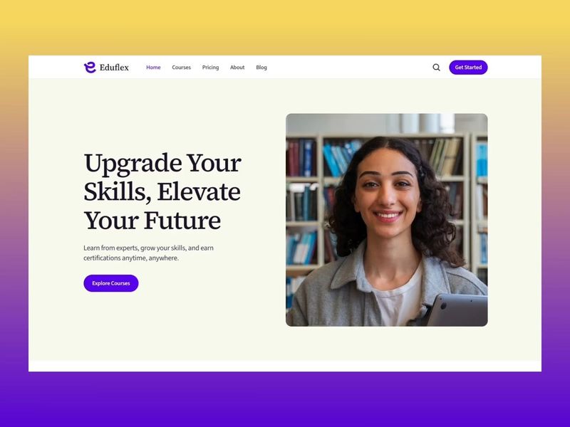 Eduflex Modern EdTech Website