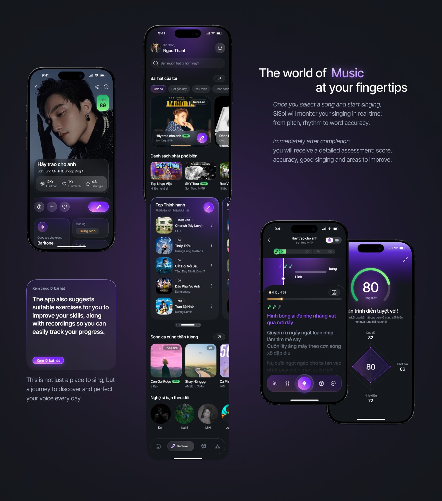 SISOL | Mobile App - Personalized Karaoke Image 5