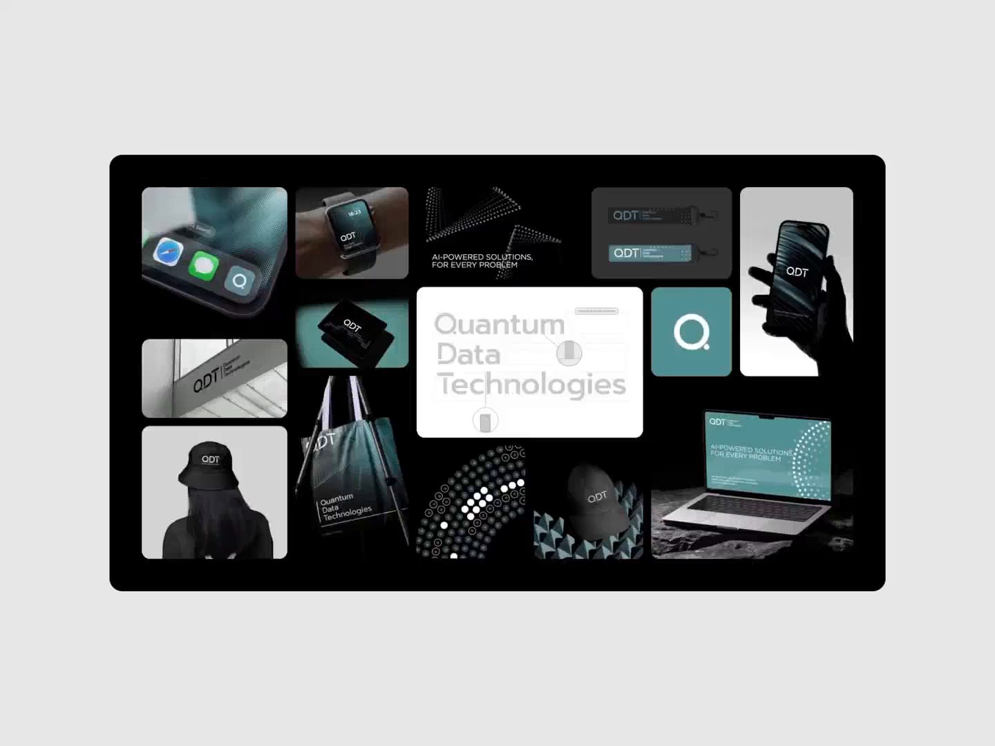 Quantum Data Technologies Branding by Mirhayot for Eloqwnt