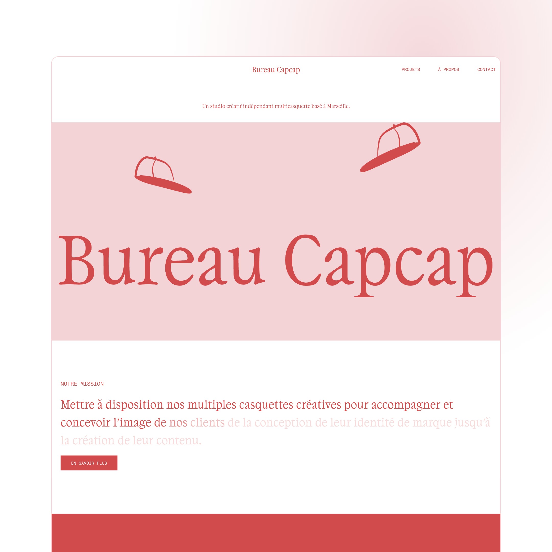 Bureau Capcap - Le studio créatif multicasquettes à Marseille
