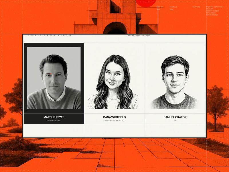 Team section — Heron AI