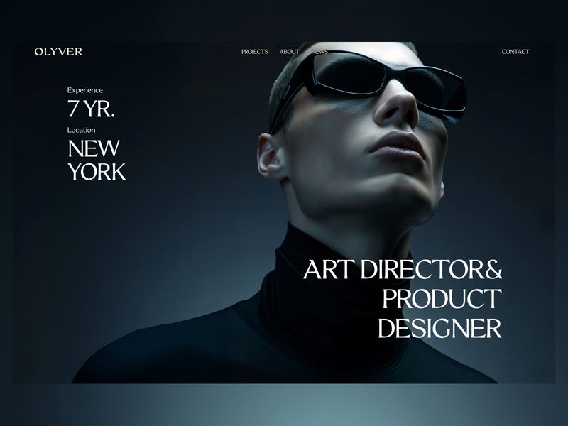 Olyver: Free Portfolio Website Template by FTC Studio — Framer Marketplace