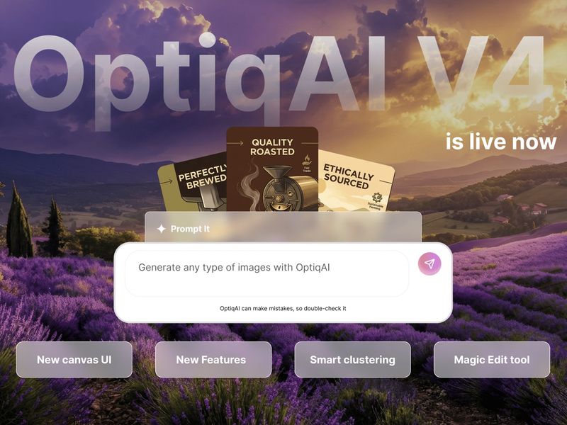 OptiqAI - AI Visual Content Studio