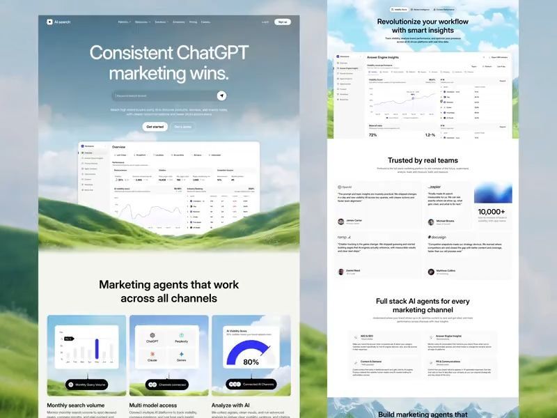 AI Search Visibility Platform