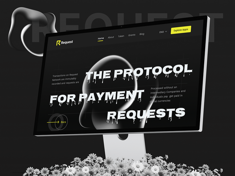 Modern SaaS landing page
