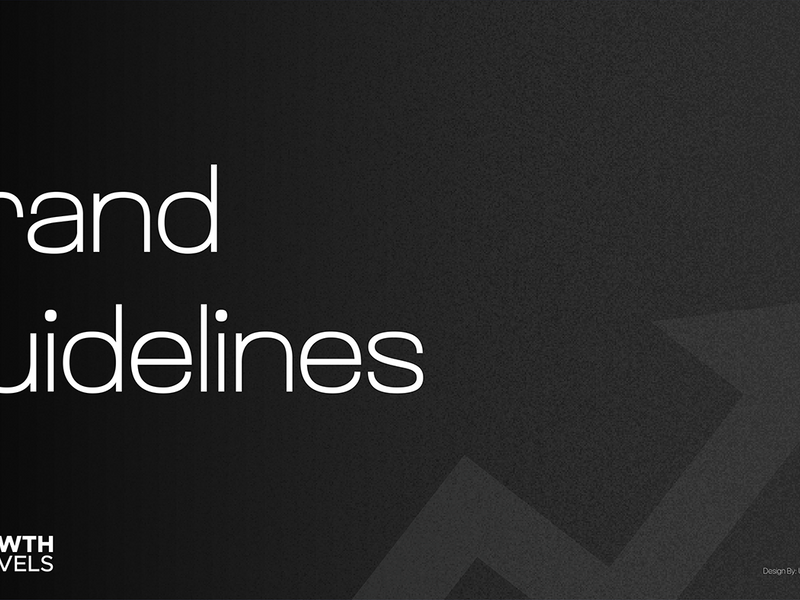 Brand Guidelines of Growth Marvels