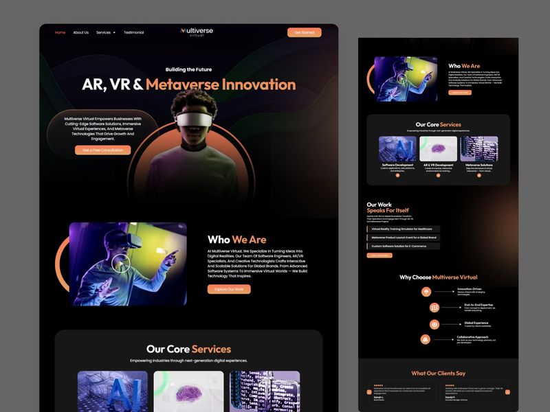 Multiverse Virtual: Immersive AR/VR & Metaverse Experience