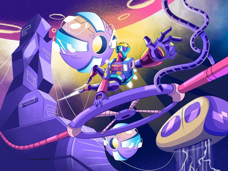 Astro Bot - Space Travel | Orbix Studio