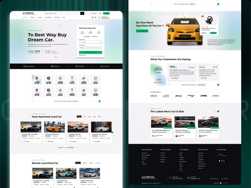 Car Dealer & Vehicle Listing Platform Website