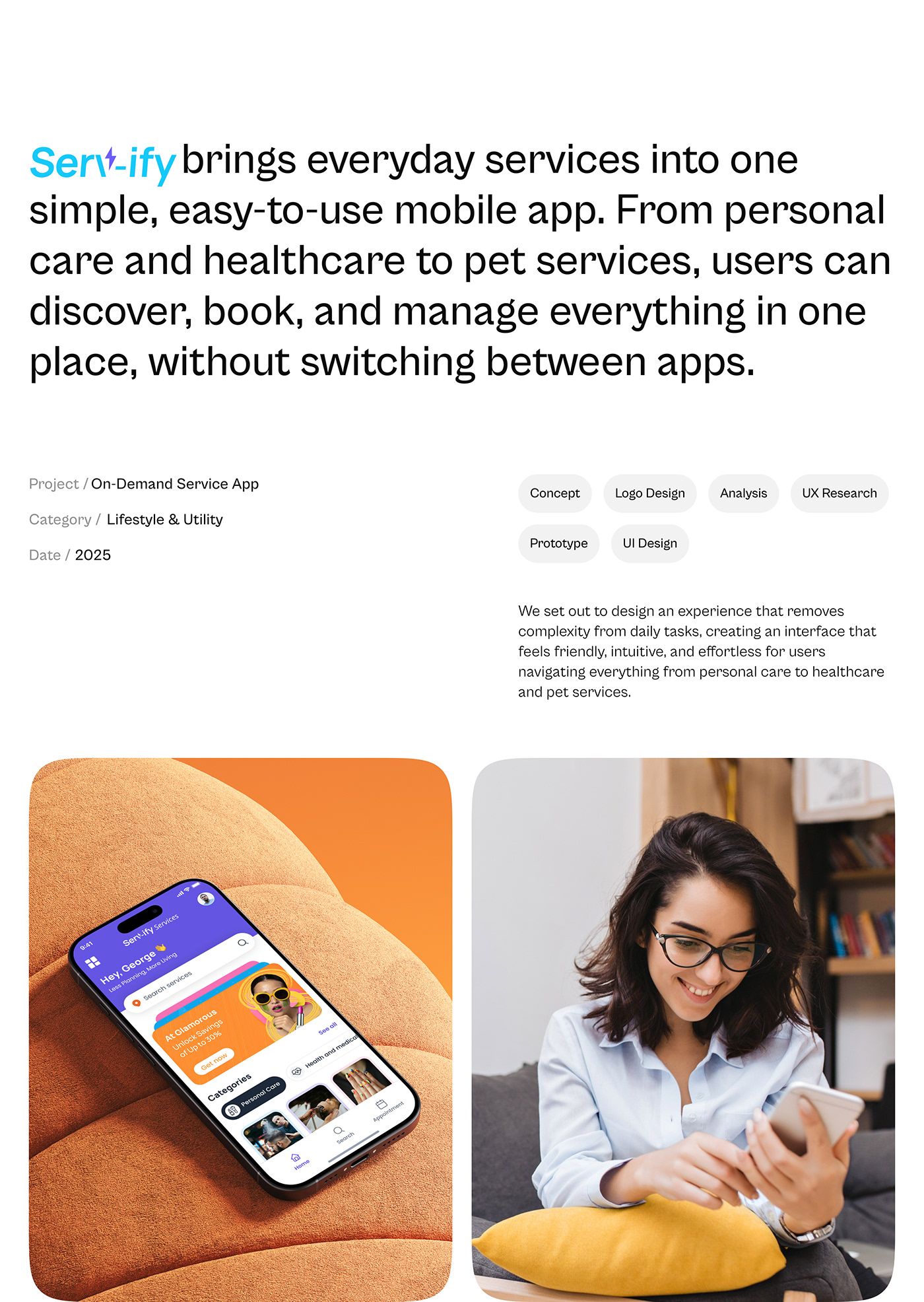 Mobile App Onboarding Design | Social Media App by FocoTik UX/UI Agency ...