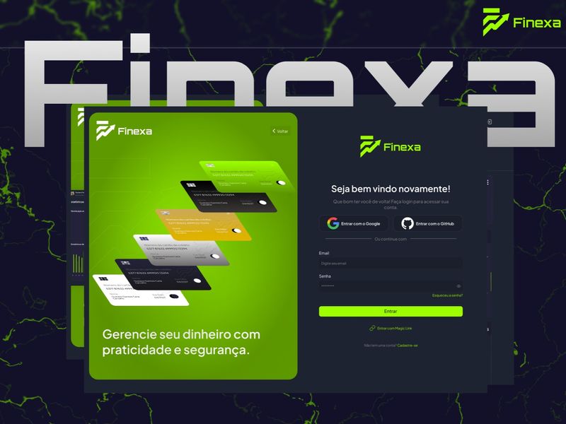 Finexa — Banking Dashboard & Landing Page