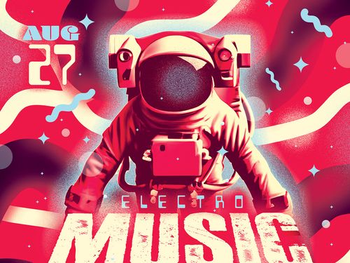 Music Festival Poster (Photoshop PSD)