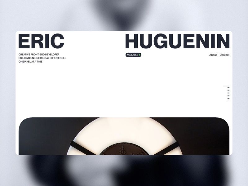Eric Huguenin — Creative Front-End Developer - Freelance
