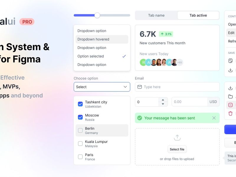 Final UI - Figma Design System & UI Kit for Designers