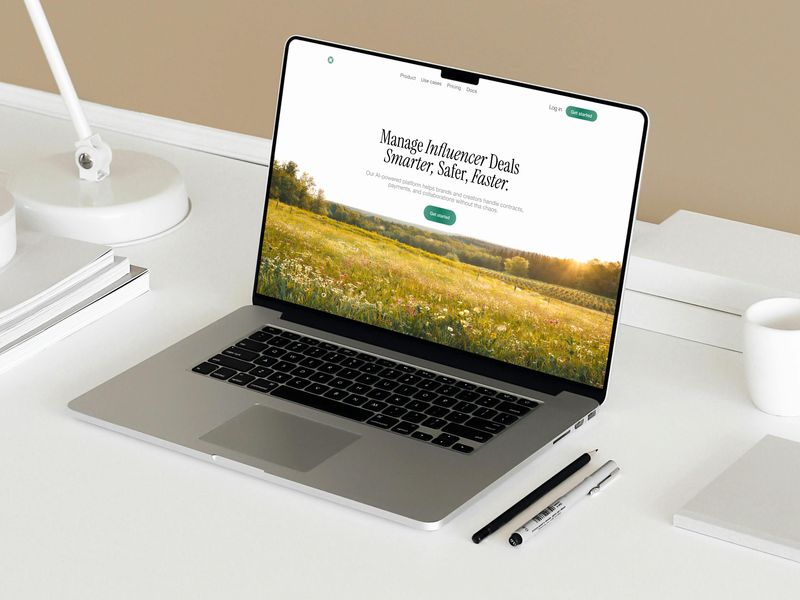 🌾 Influencer Deals — Creator Management Landing Page