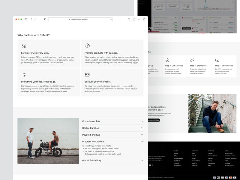 Refeet E-commerce Website Template