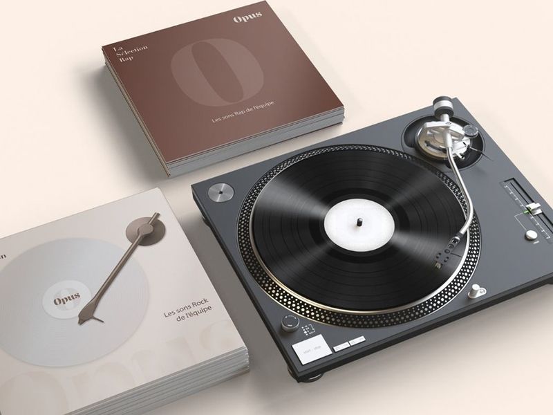 Opus, Premium Vinyl Store | Brand Identity & UI/UX