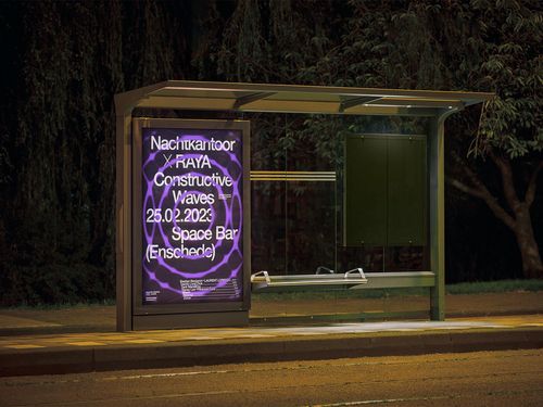 Constructive Waves - Music Event Visual Identity Design