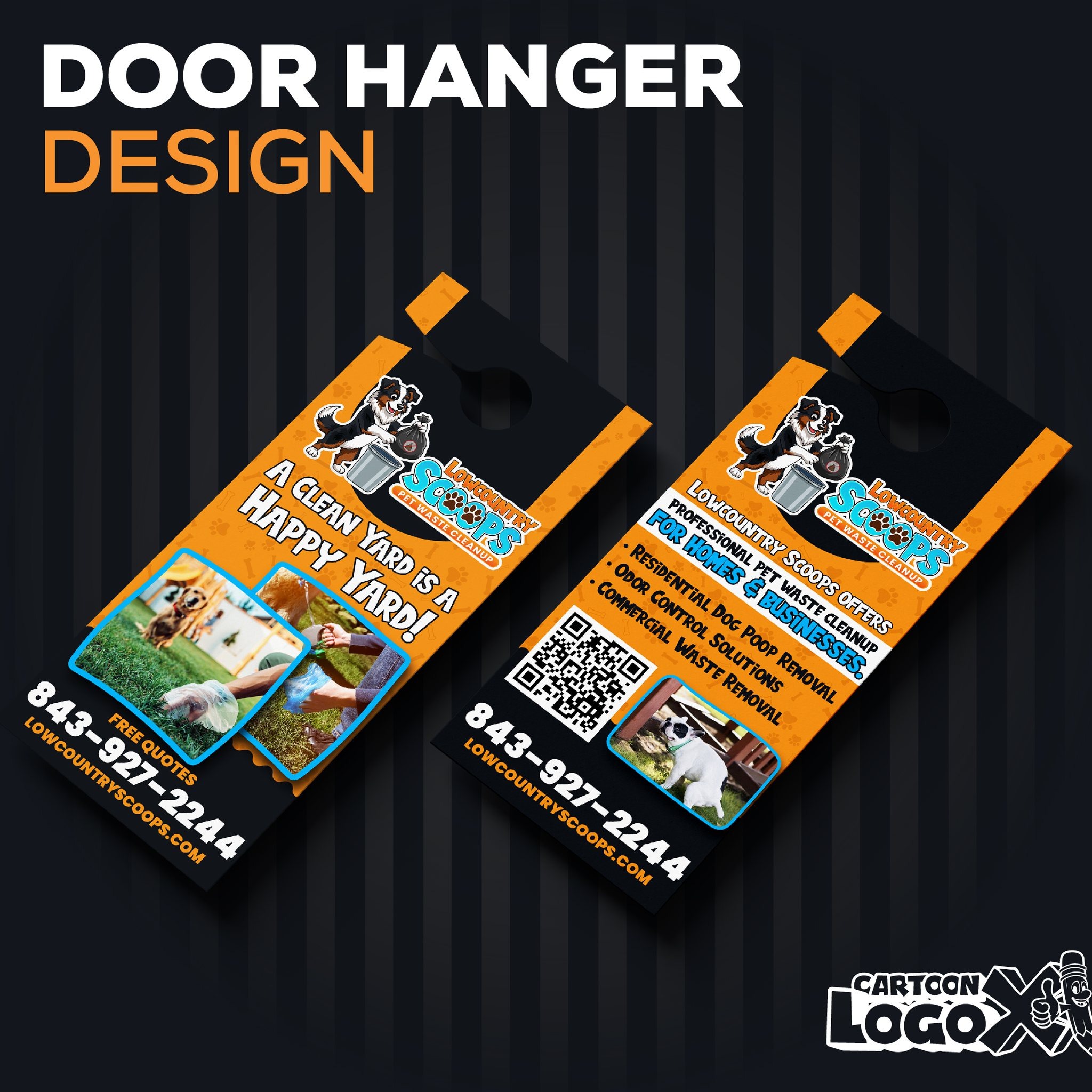 Dog Mascot Logo & Brand Identity Design - Pet Waste Removal Business Image 3