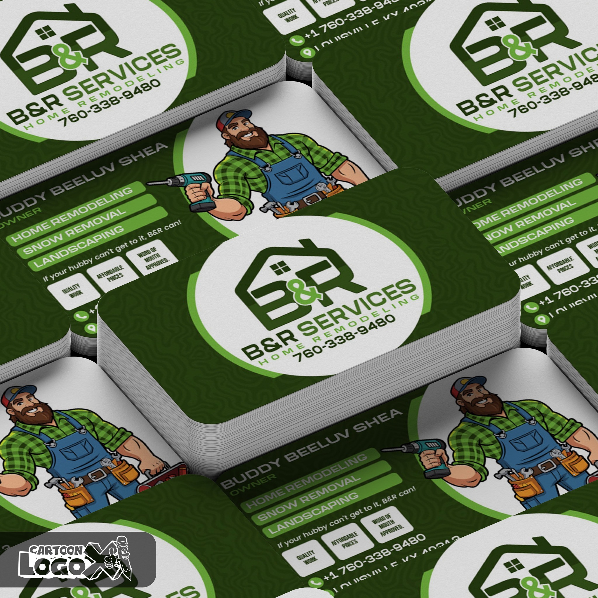 Logo Design and Branding Kit for Handyman Business – B&R Services Image 4