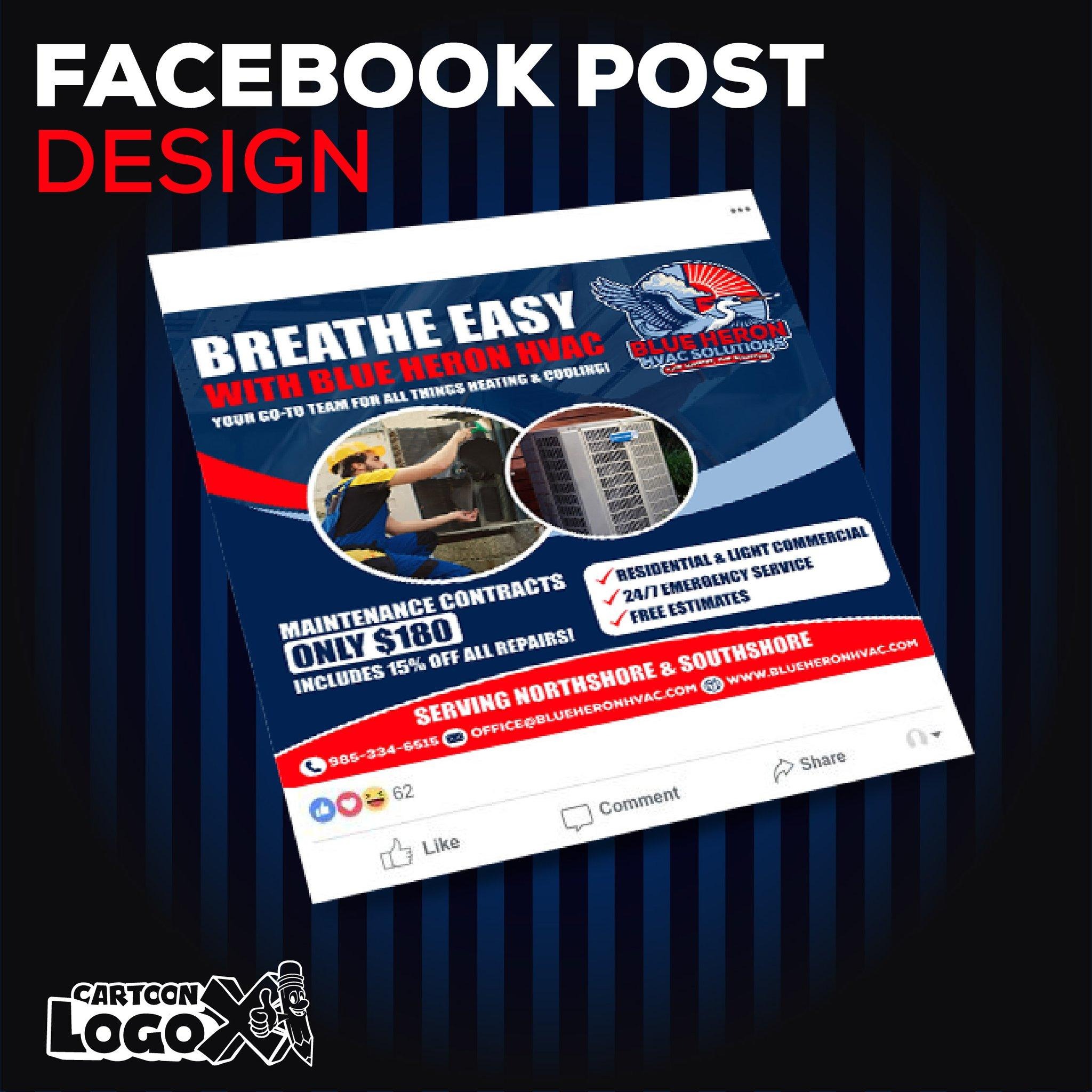 Cartoon Mascot Logo Design and Branding Kit for HVAC Solutions Business Image 1