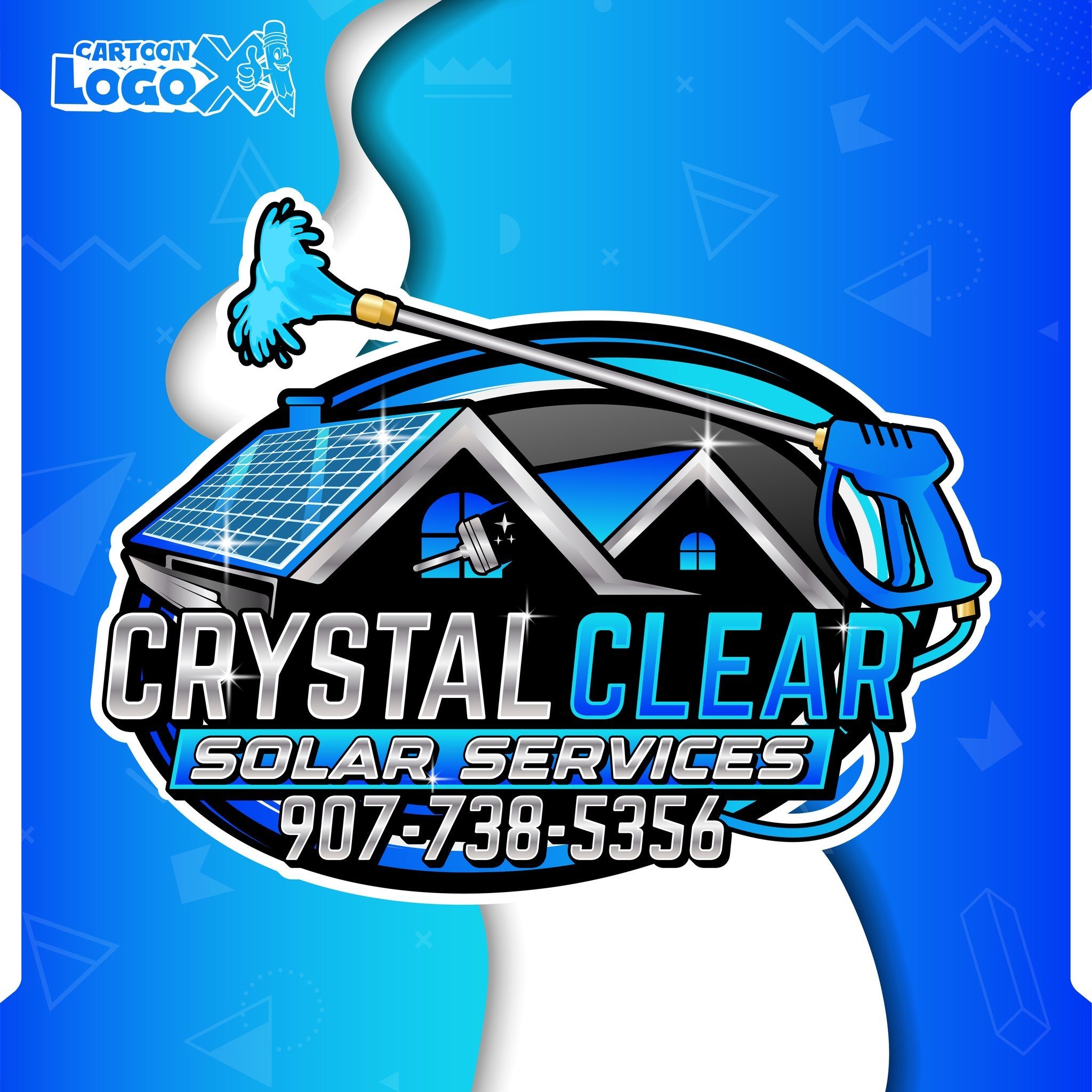 Logo Design and Branding Kit for Washing and Cleaning Business Image 0