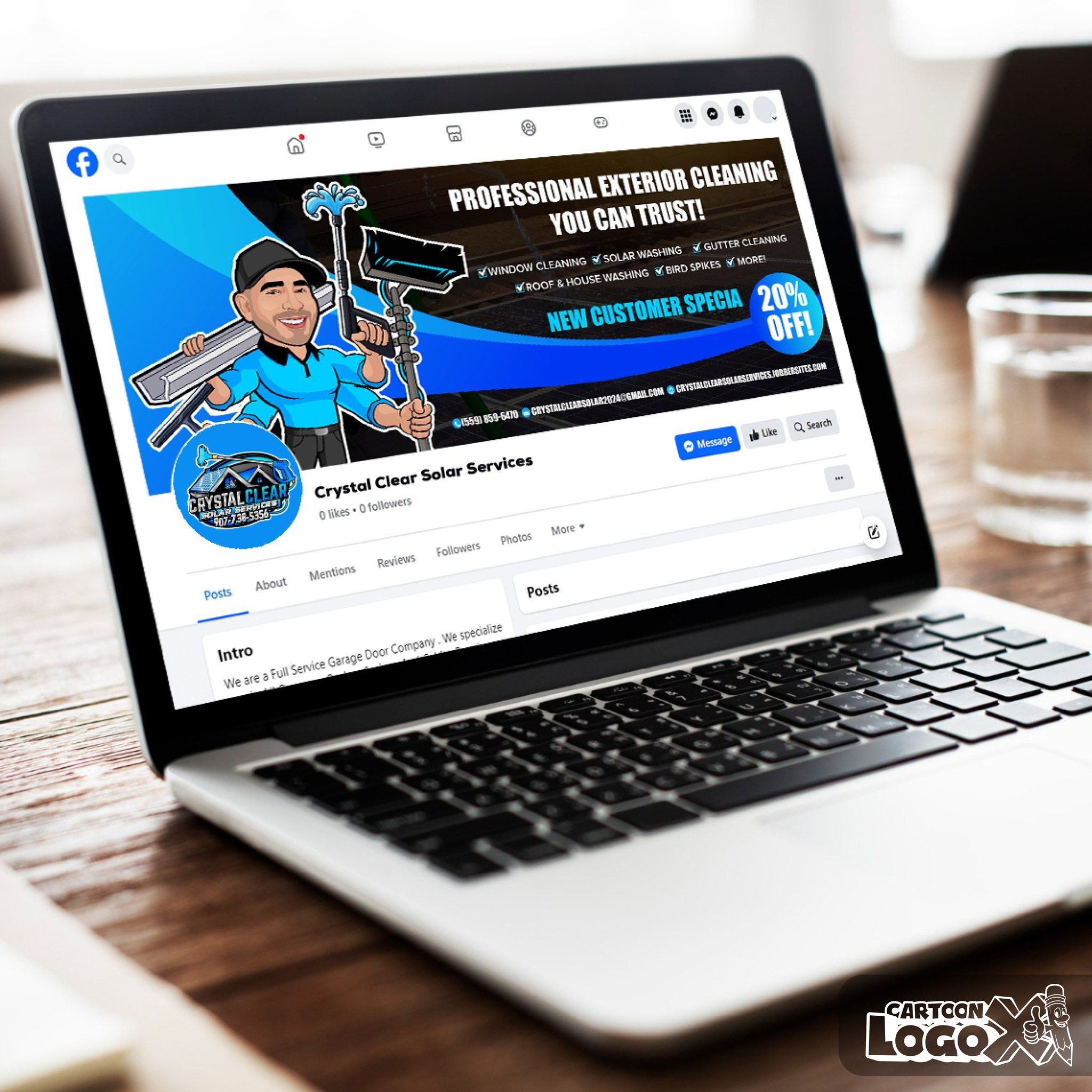 Logo Design and Branding Kit for Washing and Cleaning Business Image 1