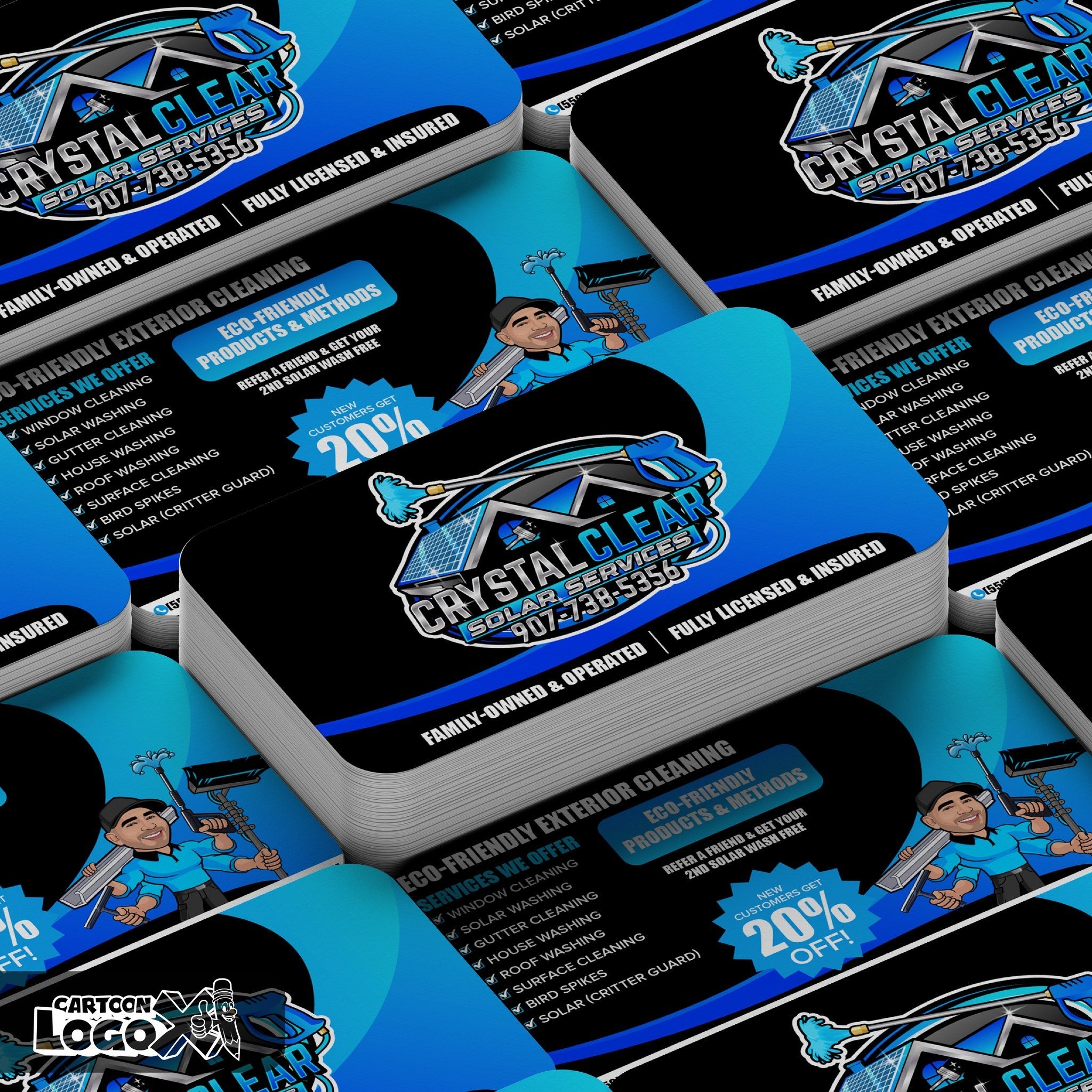 Logo Design and Branding Kit for Washing and Cleaning Business Image 3